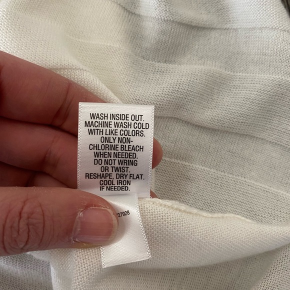 Apt 9 Thin White Sweater Dress - Picture 5 of 5